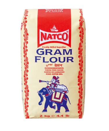 Natco Super Fine Gram Flour 2 kg Pack of 2