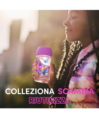 Aquafigure Reusable Water Bottle BPA Free 3D Bottle and Figure Dishwasher Safe Customisable with Themed 3D Figures (Emoji Dinosaurs and Others) - Capacity 330ml - Colour - Buy Online on GoSupps.com