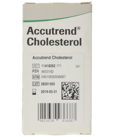 Accutrend Cholesterol Test Strips (x25)