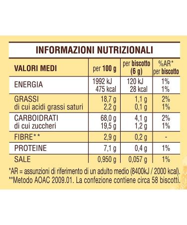  Mulino Bianco Pack of 12 Barilla Mulino Bianco Galletti biscuits - Made with fresh Italian milk - 800g - Buy Online on GoSupps.com