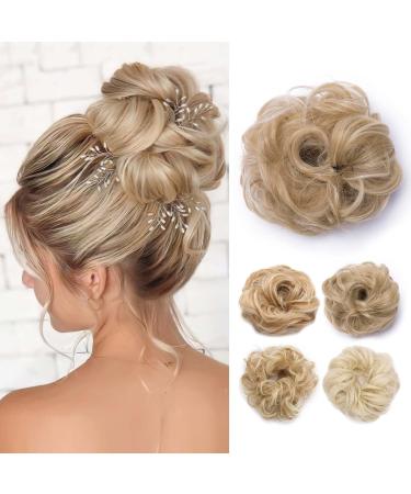 Tess hair part dutt blond mix hair tie with hair wavy thick hair knot updos. - Buy Online on GoSupps.com