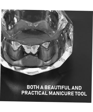 FRCOLOR Glitter Containers Nail Glass Cup 6x6cm Purple - Buy Online on GoSupps.com