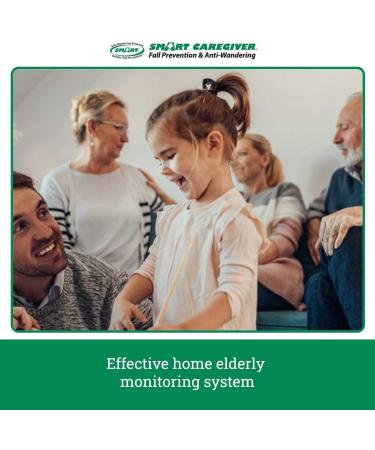 Smart Caregiver Economy Elderly Monitoring System - Best Fall Prevention Device with Wireless Monitor & Motion Sensor - Buy Online on GoSupps.com