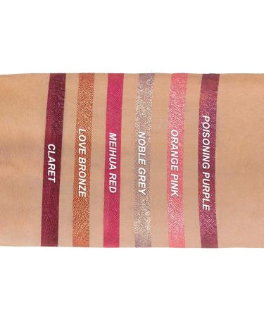 Y-HaLi Waterproof Metal Lipstick - Long-Wearing Non-Fading Love Bronze for Nightclub Makeup | International Shipping Available - Buy Online on GoSupps.com