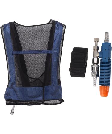 Air Compressed Cooling Vest Manual Knob Air Conditioner Waistcoat for Forging - Buy Online on GoSupps.com