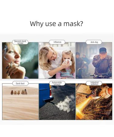 50 Pcs SfAVEreak Black Face Masks - Premium Comfort & Protection - Buy Online on GoSupps.com