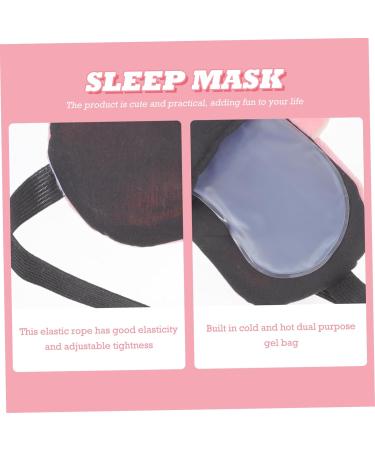 Cooling Eye 4pcs Ice Mask Patches - 3D Eye Pack for Soft Blindfold, Travel & Sleeping - Ice Eye Masks for Sleep - Eyeshade Patch - Buy Online on GoSupps.com