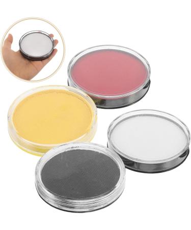 POPETPOP 4 Boxes Water Soluble Face Paint Washable Halloween Cosplay Makeup Pigments for Boy Girl Girls Per Suitable for Holidays Theater Performances - Buy Online on GoSupps.com