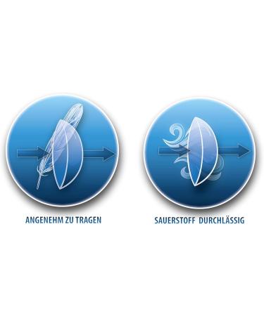 Eyecatcher Ice Blue Colored Contact Lenses - Weekly 1 Pair for Carnival Mardi Gras & Halloween - Buy Online on GoSupps.com