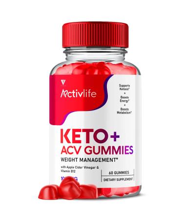 Activelife Activlife Keto ACV Gummies Active Life Keto ACV Gummies Advanced Apple Cider Vinegar Vitamin Supplement Activ Life Keto+ ACV (60 Gummies)
