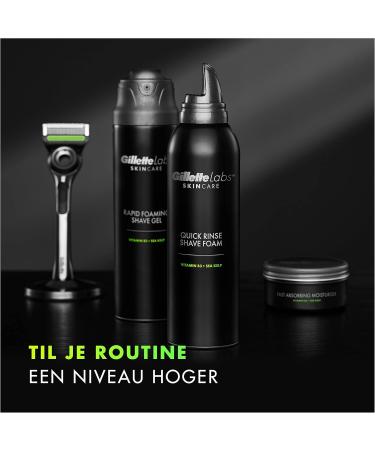 Procter Gamble Gillettelabs Quick Rinse Lightweight Shaving Cream For Men Shaving Cream That Helps Protect Skin 240ml From Gillette - Buy Online on GoSupps.com