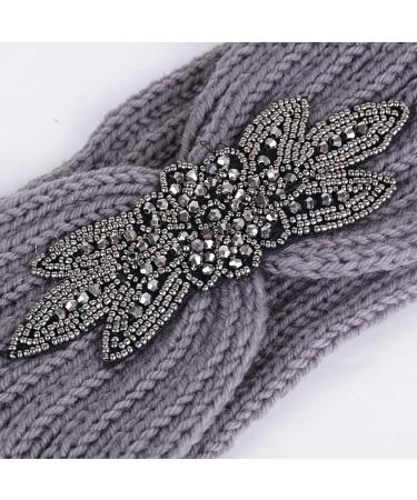 3 Pack Women's Headbands - Stylish Gray Black & Cream Hair Bands for All Seasons - Buy Online on GoSupps.com