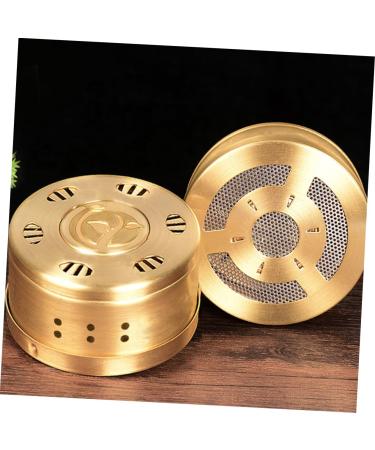 Shop Healeved 4-Part Smoke-Free Moxibustion Box | Moxa Sticks & Accessories for Moxibustion - Copper Storage Box - Hyperthermia Relief - Buy Online on GoSupps.com