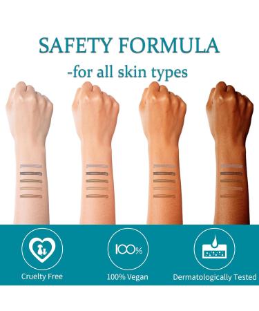 Waterproof Microblading Eyebrow Pen - Precise Brow Pencil with Micro-Fork Tip for Natural All-Day Wear - Buy Online on GoSupps.com