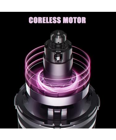 Electric Nail Drill Machine High Speed Low Vibration Low Heat Nail Grinding 35000RPM Nail File Drill with Foot Pedal Manicure Polishing Shaping Buffing Home Salon Use purple - Buy Online on GoSupps.com