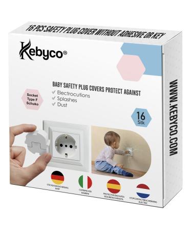 Socket Protection Lid for Schuko Type F Sockets Dust & Splash Resistant No Adhesives or Keys Required | International Shipping Available - Buy Online on GoSupps.com