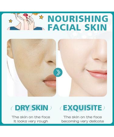 RedOceansM Womens Face Mask Daily Care Facial Cloth Masks 6 Pieces Collagen Hydrogel Face Mask Moisturizing Skin Firming Increases Skin Moisture for All Skin Types - Buy Online on GoSupps.com