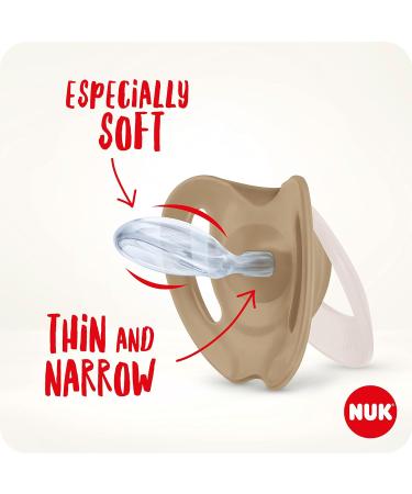 NUK Signature Day & Night Baby Dummy 18-36 Months Soothes 95% of Babies 4 Count & Star Baby Dummy | 18-36 Months | Day & Night Soothers | 2 Count Pink 18-36m 2023 4 Pack + 2 Count - Buy Online on GoSupps.com
