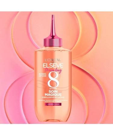 L'Or al Paris - Hair Care Routine for Long Hair - Repaired Lengths - With Castor Oil - Shampoo 8 Second Magic Treatment End-Saving Cream - Elseve Dream Long - Buy Online on GoSupps.com