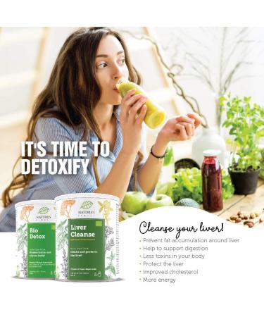 Nature's Finest by Nutrisslim - Healthy Liver Bio Detox & Cleanse | Natural Superfood with Daring Thistle Artichoke Spirulina & Chlorella | International Shipping - Buy Online on GoSupps.com