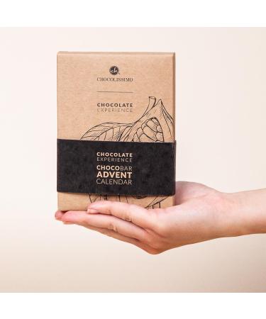  CHOCOLISSIMO Chocolate Bar Advent Calendar | Eco-Friendly Chocolate | Plastic Free | Original Chocolate Advent Calendar | Responsible Packaging | Original Gift Idea | Alcohol-Free | 120g - Buy Online on GoSupps.com