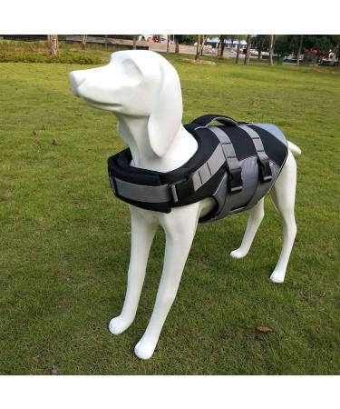 Hzqifei Reflective Dog Life Jacket | Safe Swimming & Training Vest for Small Medium & Large Dogs - Upholstered Comfort - Buy Online on GoSupps.com