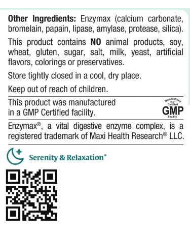 Maxi Health ITC Inositol with Taurine & Vitamin C Calming Formula 4oz Powder - Kosher - Buy Online on GoSupps.com
