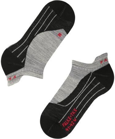 Falke Women TK5 Invisible Hiking Socks - Lightly Padded Breathable & Fast-Drying Trekking Socks (Gray 3403) Size 39-40 - Buy Online on GoSupps.com