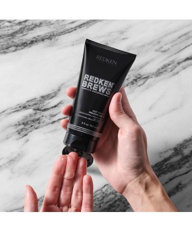 Redken Brews Men's Holding Gel 5 Fl Oz - Medium Hold, Medium Shine, Flake-Free - Buy Online on GoSupps.com