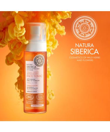 Natura Siberica Organic Certified All Skin Types Moisturising Face Tonic - Buy Online on GoSupps.com