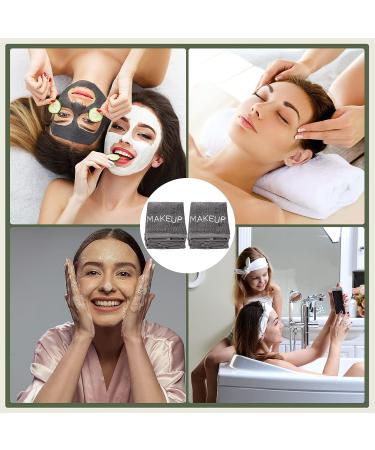 50 Pcs 100% Cotton Makeup Towels Bulk - Soft & Absorbent Face Towels for Women - Reusable Makeup Remover Cloth - Gray - 10 x 10 - Buy Online on GoSupps.com