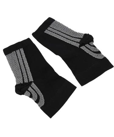 Shop Lightweight Outdoor Sports Compression Foot Sleeves for Plantar Fasciitis Relief - Heel Brace Sock for Foot Pain (M) - International Shipping Available - Buy Online on GoSupps.com