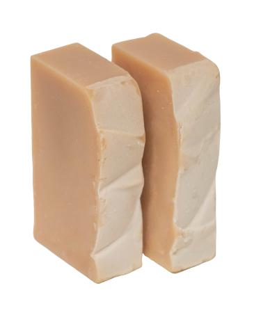 Goat Milk Stuff Goat Milk Soap - OATMEAL  MILK & HONEY | All-Natural  Creamy Lather  and Nourishing Soap Bar - Handmade (Box of 2) Oatmeal Milk & Honey 2 Count (Pack of 1)