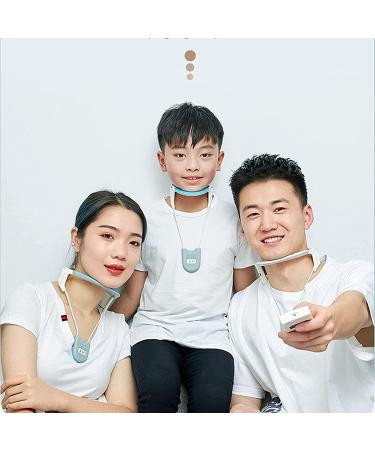 Neck Traction Device for Cervical Spine Relief | Light Neck Stop Correction & Heating Function - International Shipping Available - Buy Online on GoSupps.com