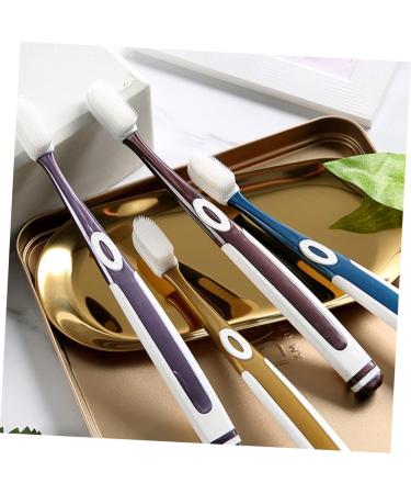 Sewoart 8-Piece Nano Toothbrush Set - Wear-Resistant Medium Brushes for Adults - Durable & Effective Oral Care - Buy Online on GoSupps.com