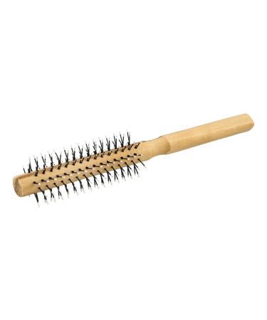 Hairlich round brush men beard round brush hair dryer for hair and beard beard brush for men to smooth and blow-dry beard styling circular brush volume brush professional styling 3 cm