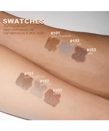 Buy YOUNG VISION Soft Liquid Cream Contour & Glow Bronzer - Lightweight Long-Wearing DARK Contour 0.17 Fl Oz - International Shipping Available - Buy Online on GoSupps.com