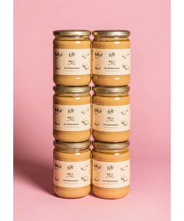 Koro Organic Peanut Butter 6 x 500g - Premium Quality Vegan Non-GMO | International Shipping - Buy Online on GoSupps.com