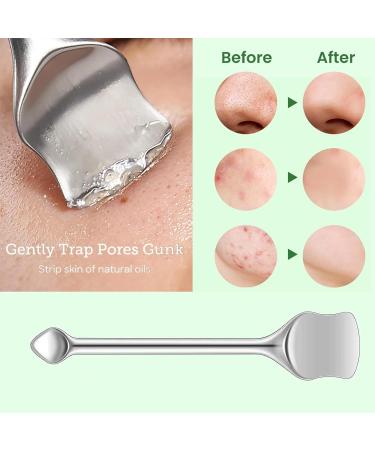 kisronda Blackhead Remover Tool Kit | Multipurpose Stainless Steel Comedone Extractor Tool Set Acnes Extractor Remover Tool Pimple Popping Tool Kit with Portable Case | for Facial Nose Cleaner - Buy Online on GoSupps.com