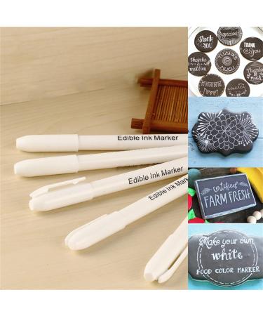 1 Food Coloring Pens Food Grade and Edible Markers Thick Tip Baking Pens Edible Edible Ink Gourmet Writers for Decorating Fondant Cakes Cookies Frosting Easter Eggs - Buy Online on GoSupps.com