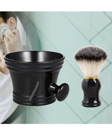 Fenteer Shaving Brush Set | Premium Shaving Bowl & Soap Brush for Men's Grooming | Perfect Father's Day Gift for Hairdressers & Dads - Buy Online on GoSupps.com