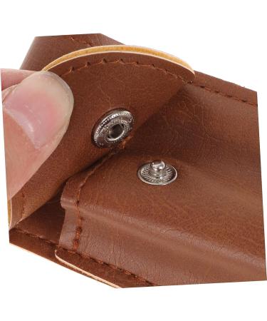 Healeved Travel Razor Case - Protective PU Leather Cover & Carrier Bag for Safe Travel Accessories - Buy Online on GoSupps.com