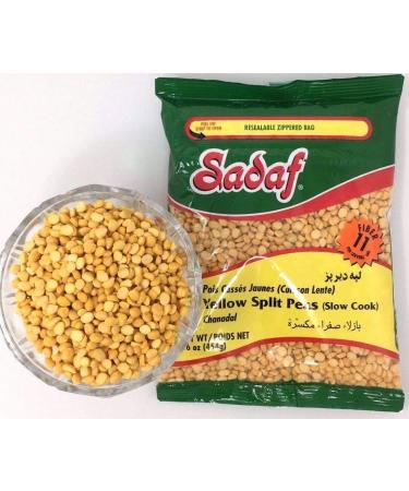 Yellow Split Peas Slow Cook 16 oz. (454g) - Pack of 2 | Premium Quality - Buy Online on GoSupps.com