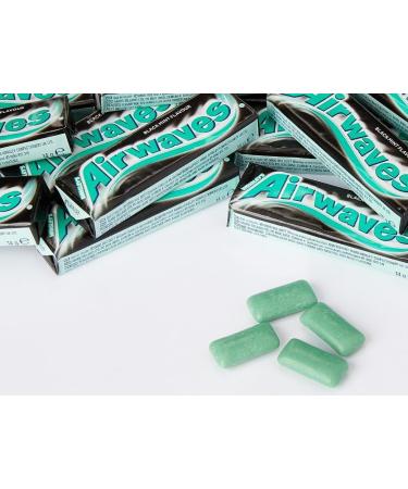 Wrigley's Airwaves Sugarfree Gum - Black Mint (10 per Pack x 5) - Buy Online on GoSupps.com