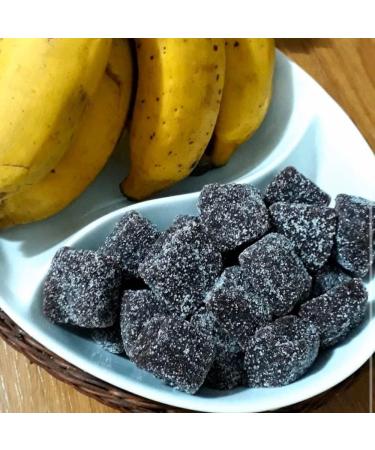 Traditional Brazilian candies with banana flavor pack 160g - Bala de Banana Tradicional DACOLONIA 160g - Buy Online on GoSupps.com