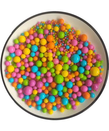 Edible rainbow pearl sugar sprinkles |Dessert Strussel | cake cupcake topper |Cookie decorations |Sweet personalities sugar sprinkles for daily cake decoration - Buy Online on GoSupps.com