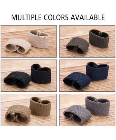 MiOYOOW 8PCS Elastic Web Belt Keepers - Tactical Retainer Band Organizers for 2.5cm Wide Belt Straps | International Shipping Available - Buy Online on GoSupps.com