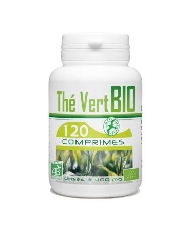 Organic Green Tea - 400 mg - 120 tablets