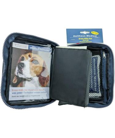 Holthaus Pet Care First Aid Kit for Dogs & Cats - 28 Essential Supplies for Animal Emergencies | International Shipping - Buy Online on GoSupps.com
