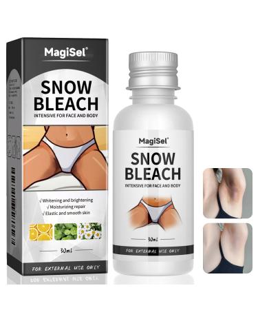 MagiSel Underarm lightening cream intimate whitening cream whitening cream for the intimate area underarms elbows inner thighs and knees (30 ml)